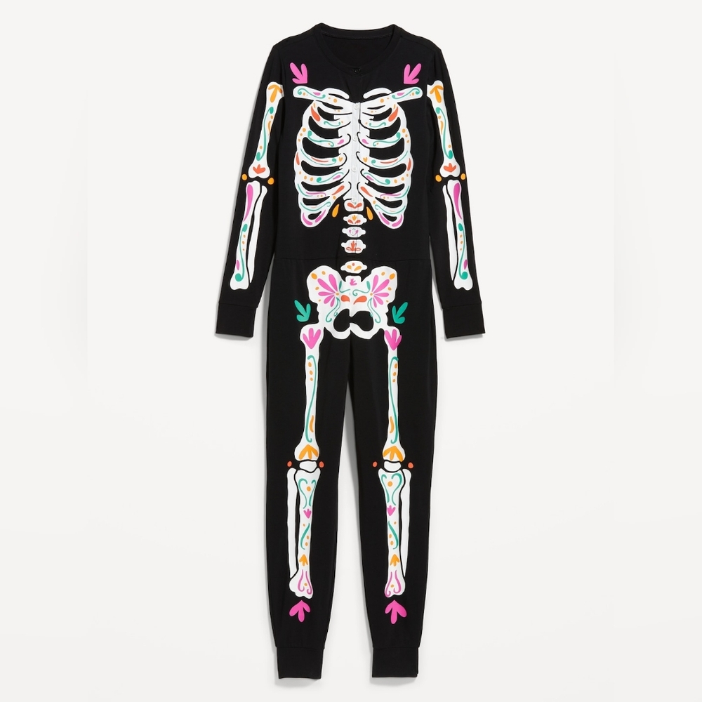 Skeleton onesie pajama DOD